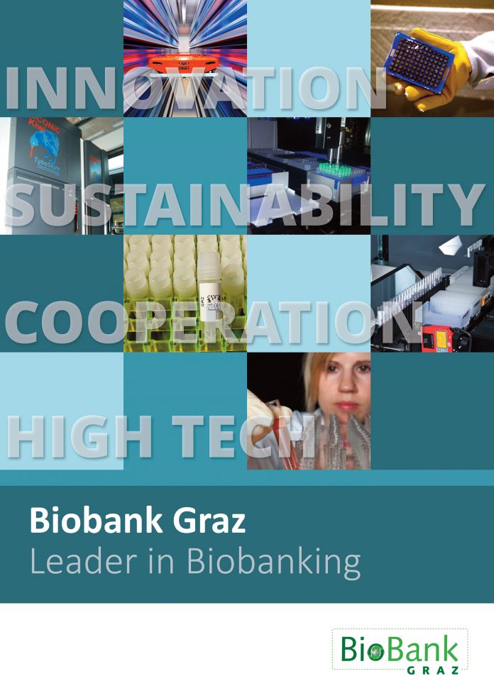 Biobank Graz booklet cover