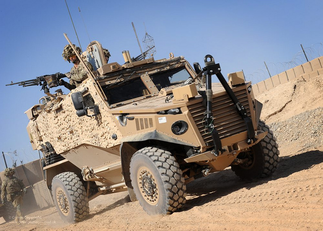 Innovative technology for armoured vehicles for the frontline