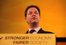 Clegg rules out multiparty government