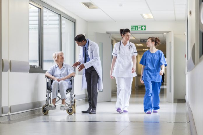 hospital corridor