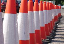 cones roadworks