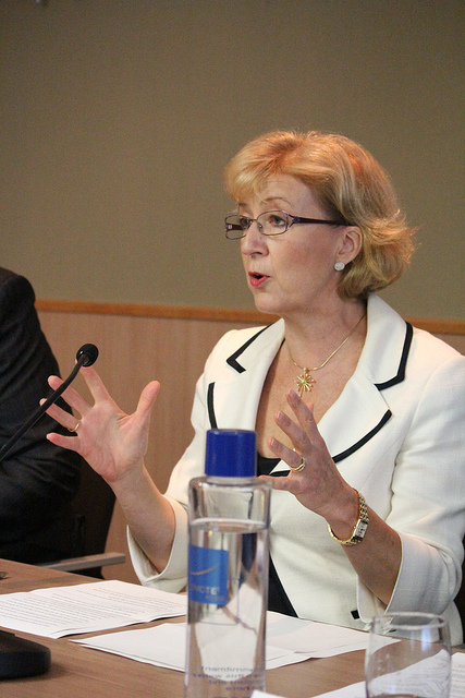 Tory Leader runner up Andrea Leadsom to head environment Policy Exchange