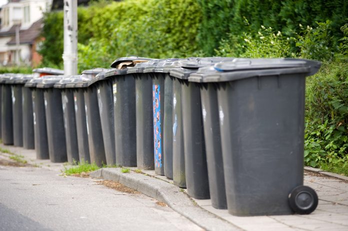 wheelie bin