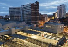 leeds station on full hs2 route