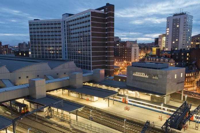 leeds station on full hs2 route