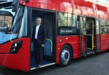 Sadiq Khan transport for London business plan bus