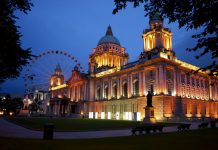 UK-Irish agreement Belfast City Hall