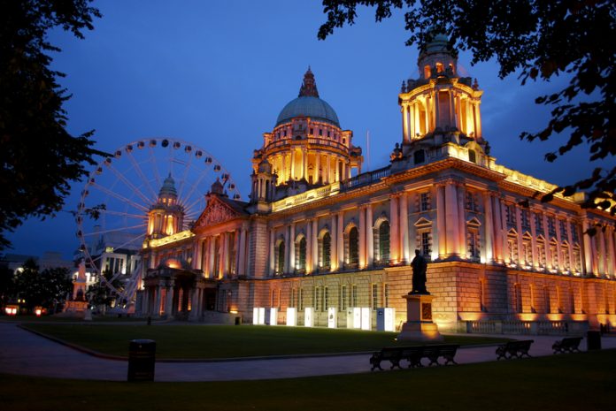 UK-Irish agreement Belfast City Hall