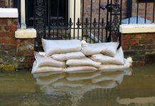 UK flood policy sandbags York