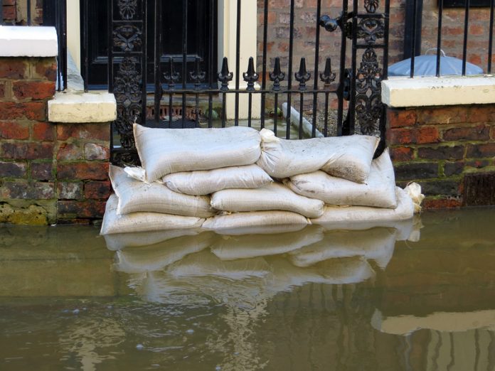 UK flood policy sandbags York
