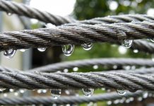 Steel rope engineering materials water impact