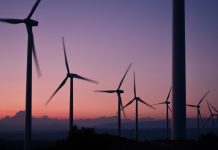 sustainability through technology wind farm