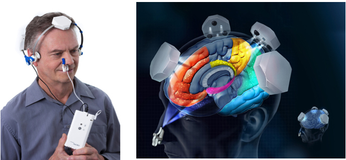 Figure 2: Vielight Neuro transcranial and Vielight Intranasal LED devices