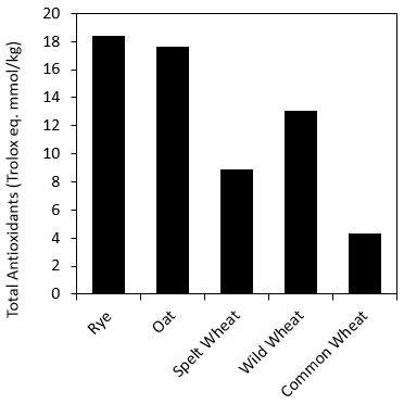 Antioxidants in minor cereals