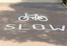 cyclists and pedestrians