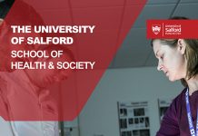 THE UNIVERSITY OF SALFORD SCHOOL OF HEALTH & SOCIETY