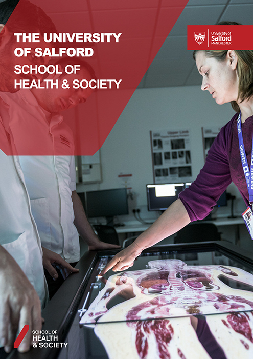 THE UNIVERSITY OF SALFORD SCHOOL OF HEALTH & SOCIETY