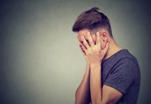 young men with anxiety, mental health