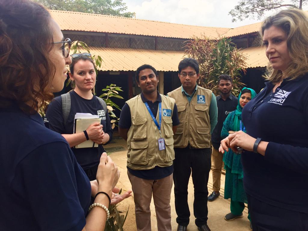 one million Rohingya refugees, communities in Cox's bazar