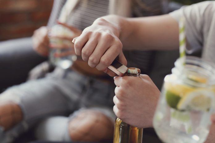 alcohol use by children, children's behaviour