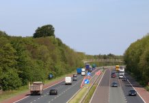 roadworks vehicles