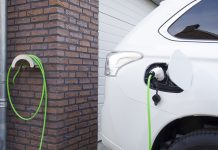 electric car chargepoints, new-build homes