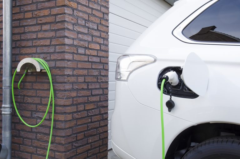 electric car chargepoints, new-build homes