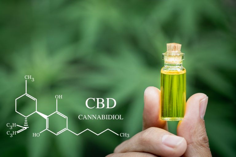 cannabidiol and THC