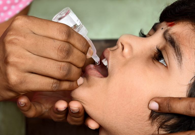 against polio