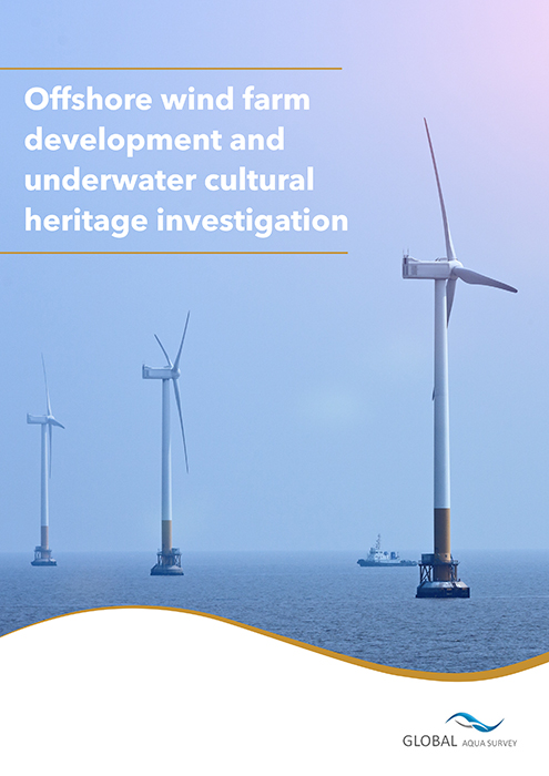 Offshore wind farm development and underwater cultural heritage investigation