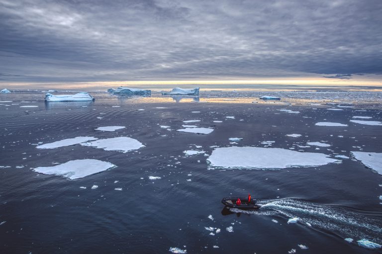 free of sea ice, arctic
