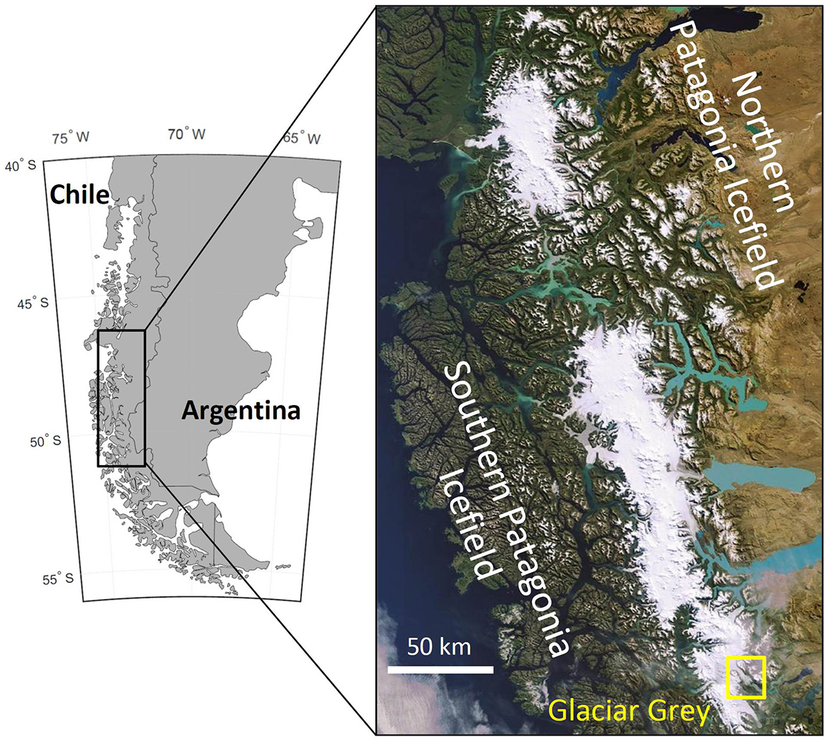 calving glaciers