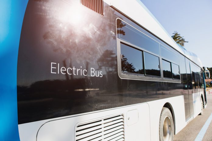 all-electric bus