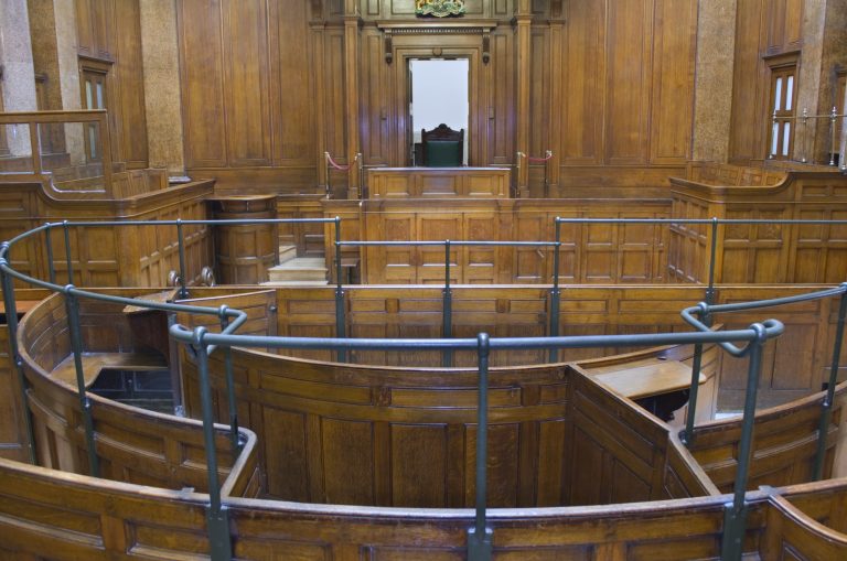 britain's courthouses, courtroom