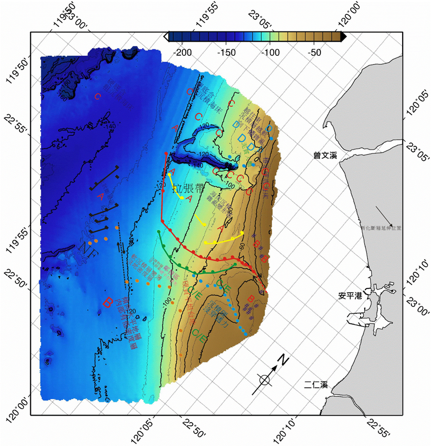 geophysical survey research, taiwan