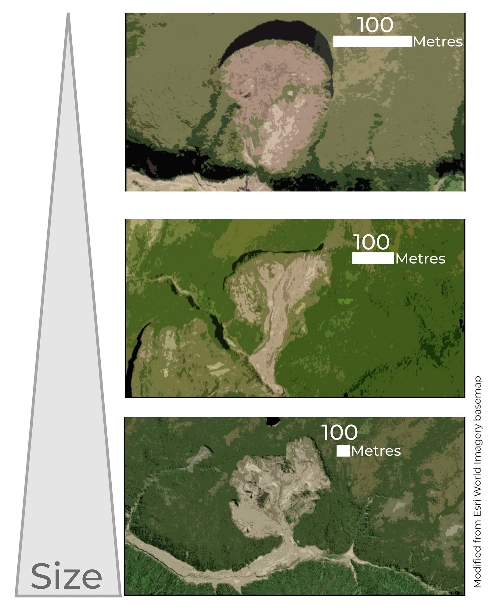 thaw slump, arctic permafrost