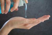 alcohol-based hand sanitiser