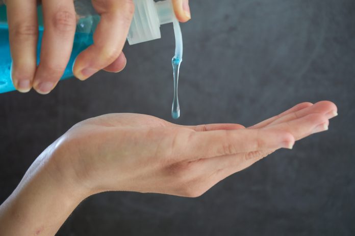 alcohol-based hand sanitiser