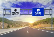 public and private sector