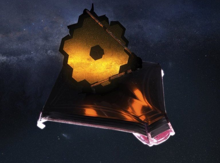 Looking through time with the James Webb Space telescope