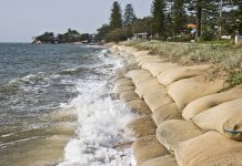 sand coastal regions, coastal erosion