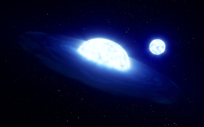 Earth’s closest black hole actually “vampire” two-star system