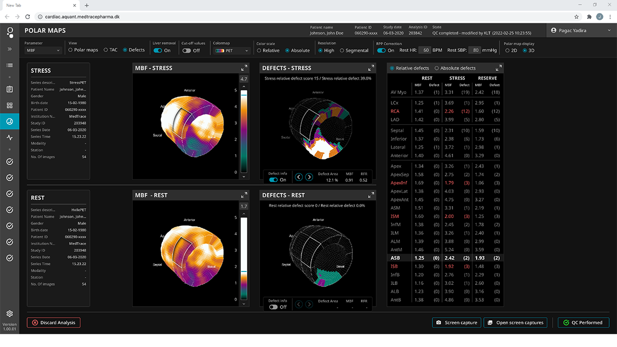 cardiac diagnostic imaging, heart disease