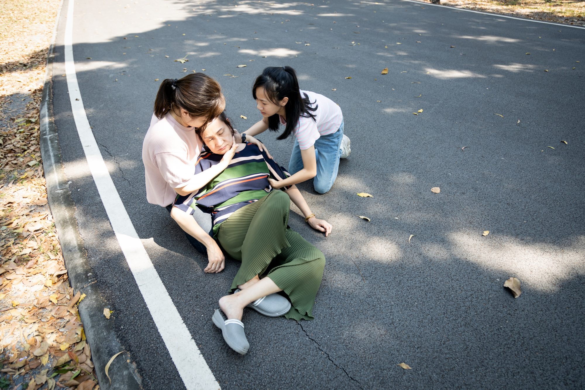 Fainting from heat in thailand