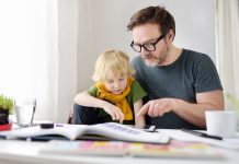 Father home schools son with ADHD