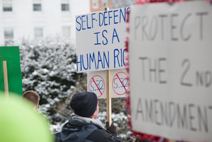 Gun ownership rights rally at Montpelier Vermont