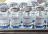 Bottles of Remdesivir, an antiviral drug that is used for the treatment of COVID-19