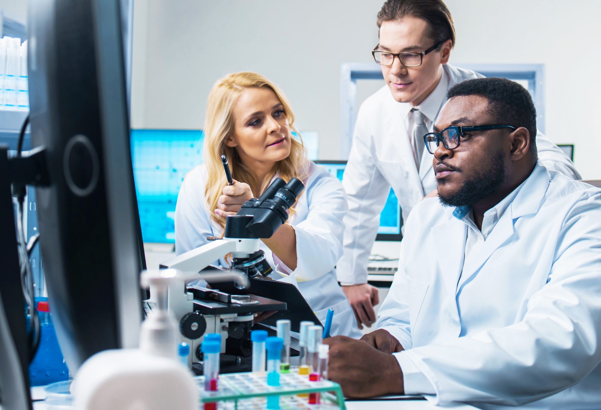 diverse STEM workplace