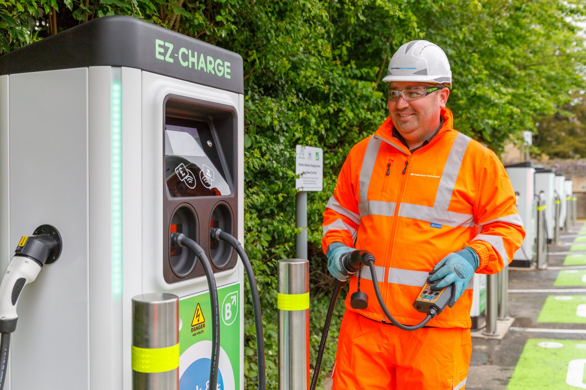 VolkerSmart Technologies electric vehicle charge point installer and