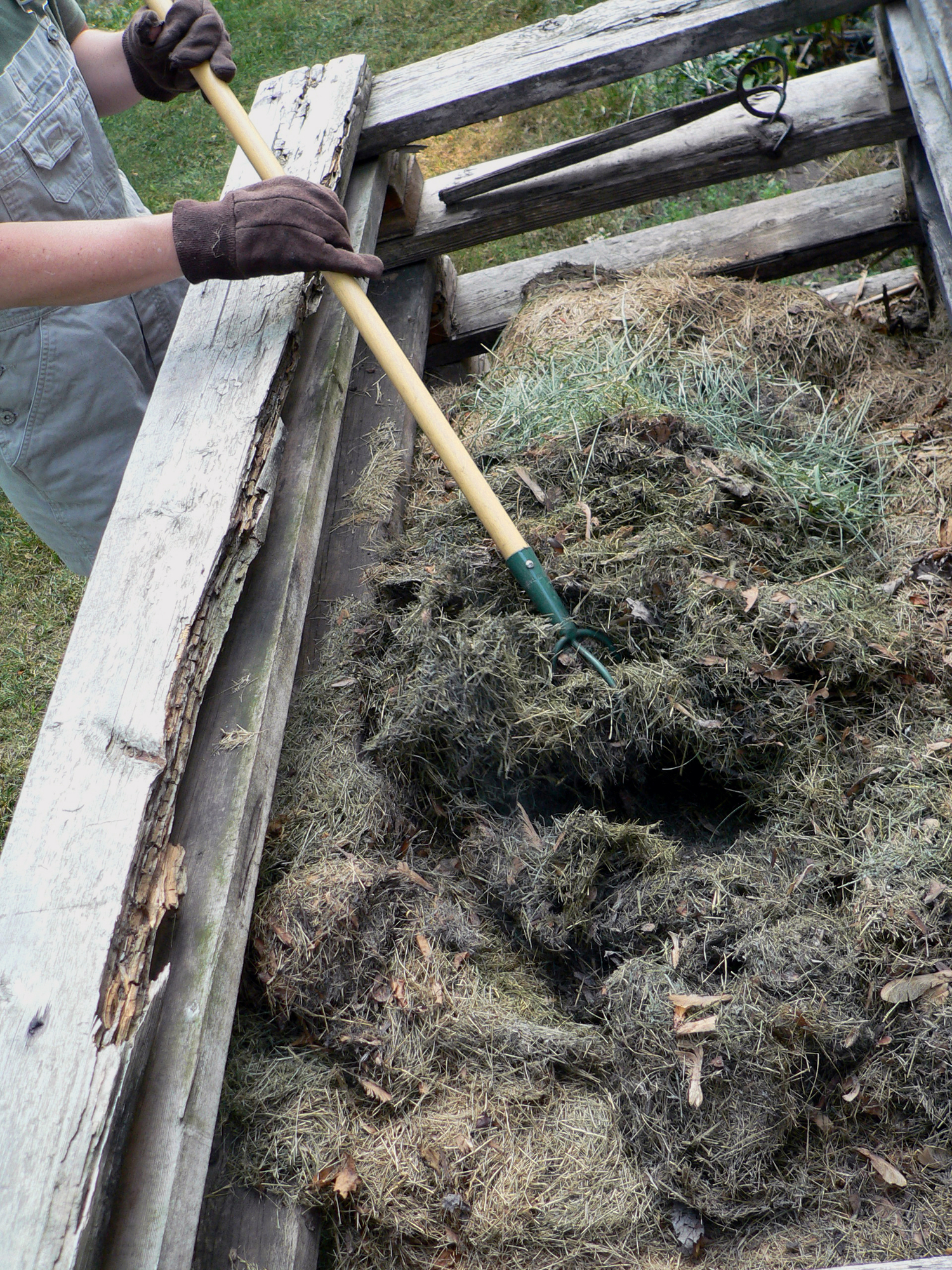 pile of composting